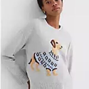 LOFT Dachshund Everyday Sweater